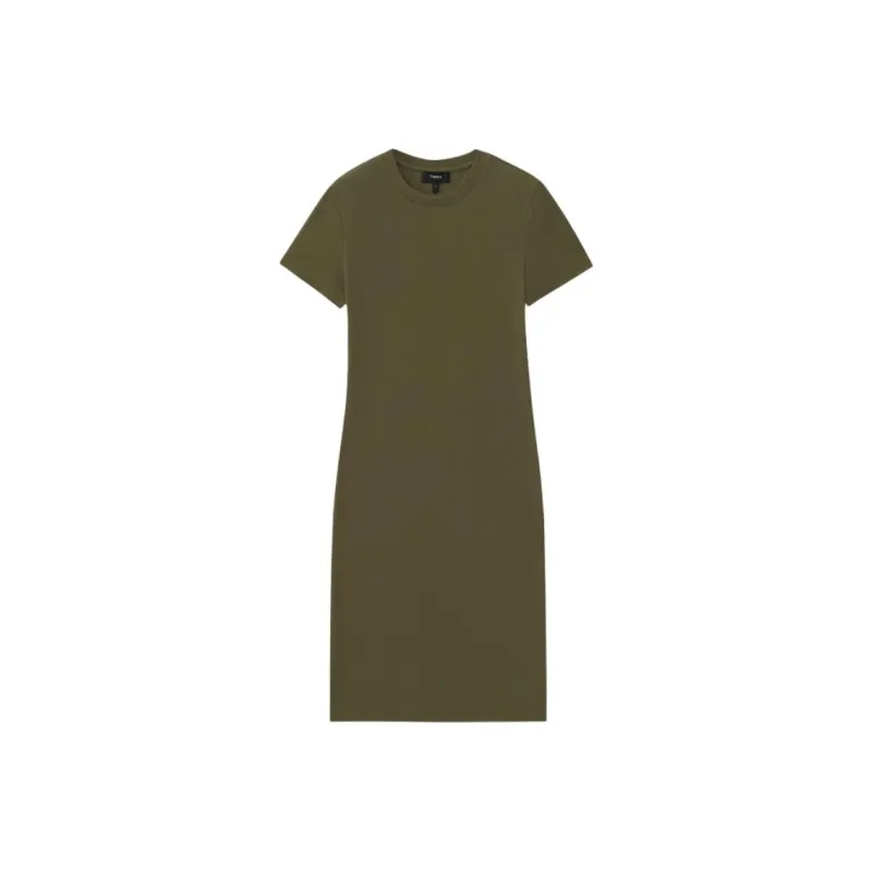 THEORY Short Sleeved Dresses Women's-5