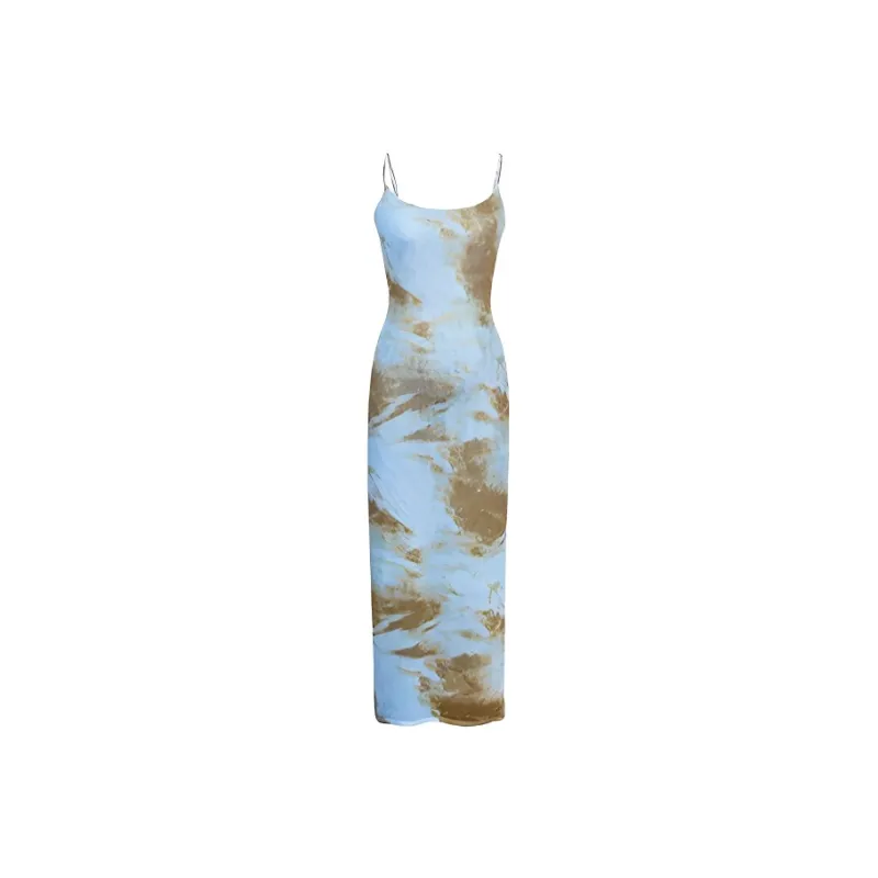 PAZZO Slip Dress Women's Island Color-0