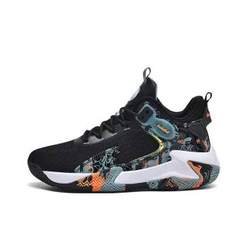SIMBA'S PRIDE Breathable Mid Top Basketball Shoes Men's