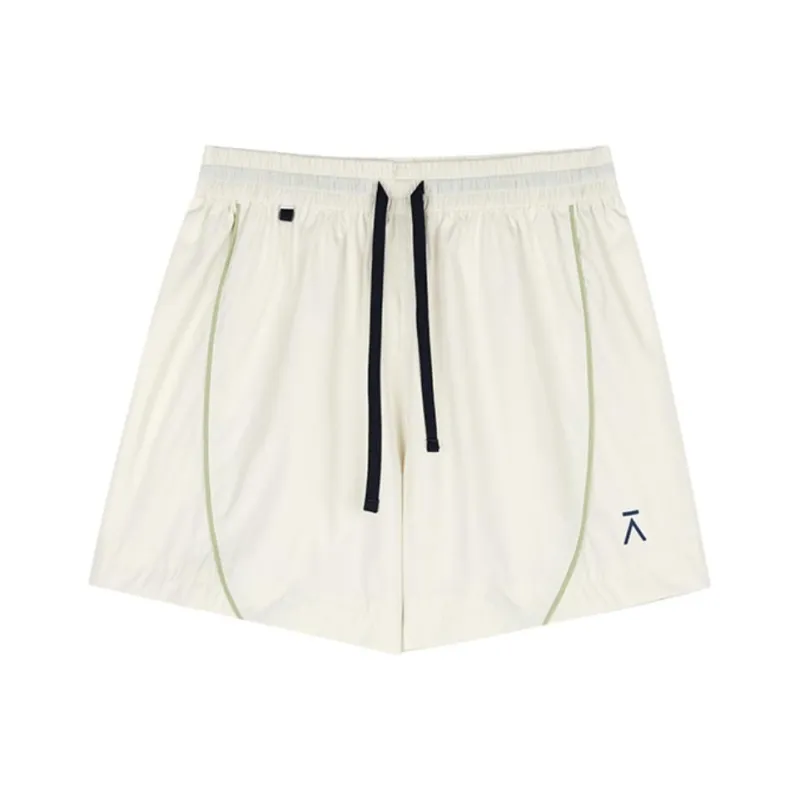 ACMEITEM Casual Shorts Women's Ecru-0