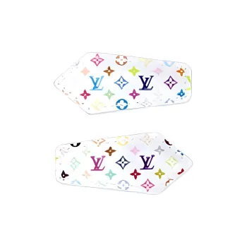 LOUIS VUITTON Lv X Tm Monogram Multicolor Mini Lv Backstage Hair Clips