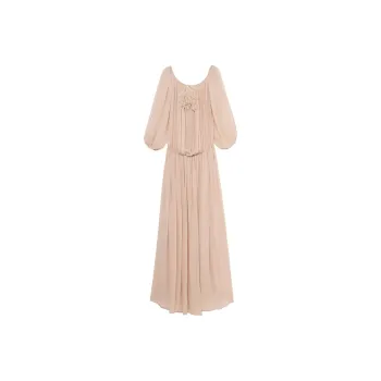 Blumarine Long Sleeved Dress Women's Pink