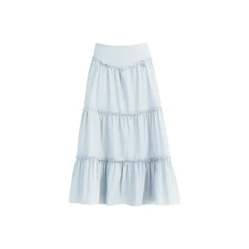Wen Shan Casual Long Skirts Women's