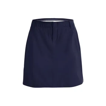 Under Armour Links Casual Short Skirts Women's Midnight Dark Blue