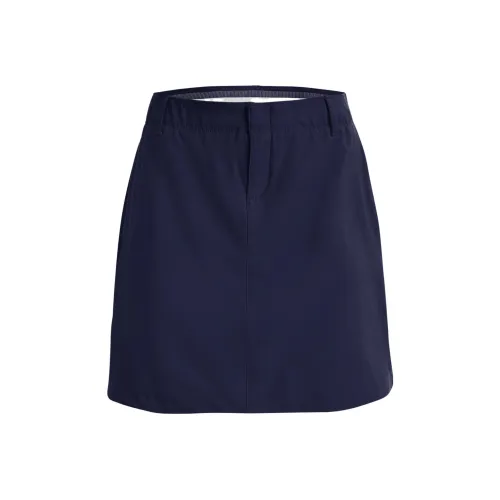 Under Armour Links Casual Short Skirts Women's Midnight Dark Blue