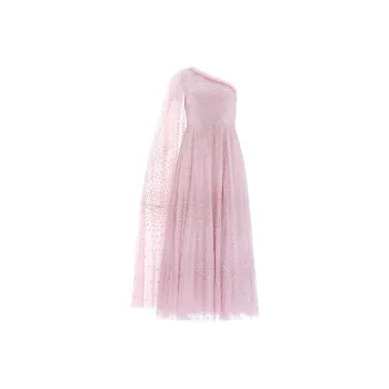 NEEDLE & THREAD One shoulder Gown