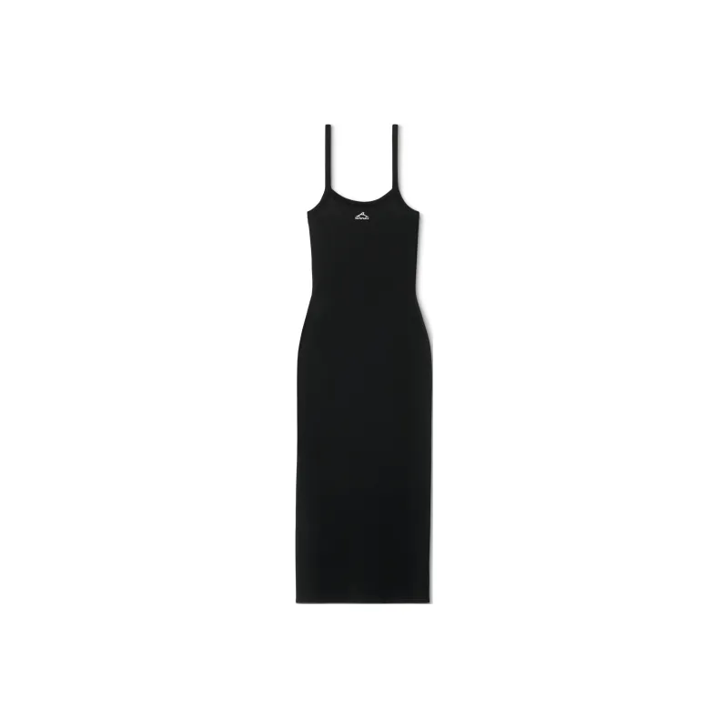 Alexander Wang 3D Logo Mesh Sleeveless Midi Dress-0