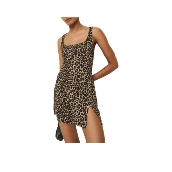 REFORMATION Noha Dress Slip Dresses Women's Brown