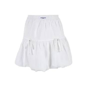 CLOUD SEASON Casual Short Skirts Women's White