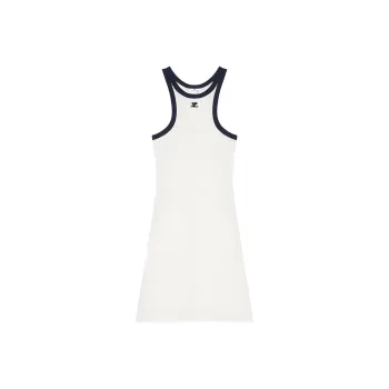COURREGES Racerback Sleeveless Mini Dress