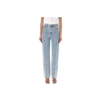 Self portrait Embellished Denim Jeans