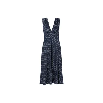 NILI LOTAN Sleeveless Dress Women's Blue