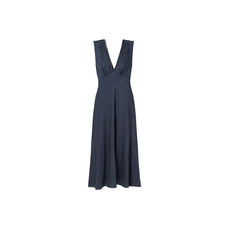 NILI LOTAN Sleeveless Dress Women's Blue-0