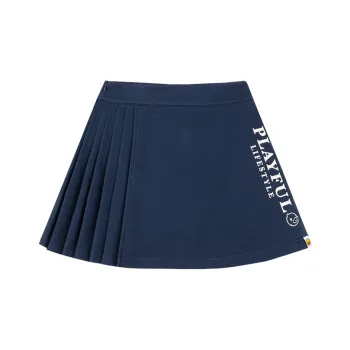 B.Duck Casual Short Skirts Women's Navy Blue