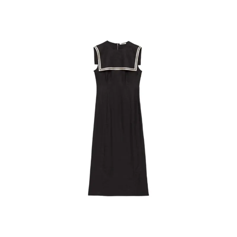 DOEN MATILDA DRESS Sleeveless Dress Women's Black-0