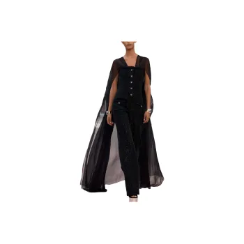 CHANEL 25S Jumpsuit Women's Black