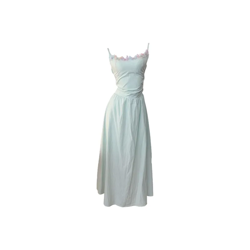 MTHE Slip Dress Women's Mint Green-0