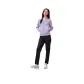 Clothing Set (Waffle Purple Top+Phantom Black Bottom)