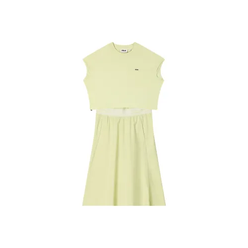 FILA Sleeveless Dress Women's Glow Pearl Green