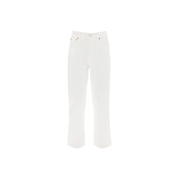 AGOLDE Riley High Waisted Cropped Leg Jeans