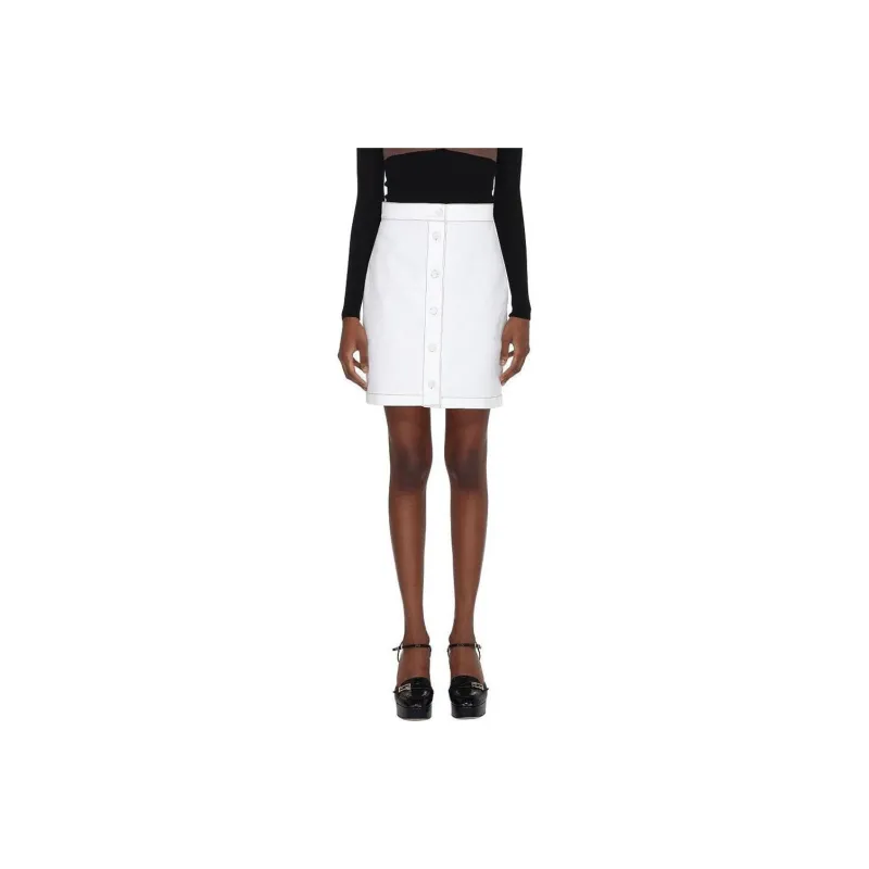 FENDI Casual Short Skirts Women's White-0