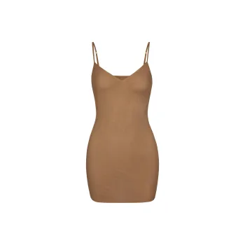 OH POLLY INTIMATES Slip Dresses Women's Almond