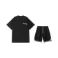 2 Pack (Black Top+Black Shorts)