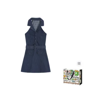 HAPG Sleeveless Dress Women's Dark Blue