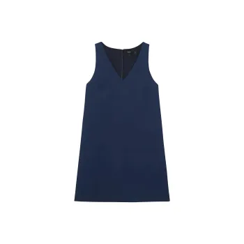 THEORY Sleeveless Dress Women's Marine Blue