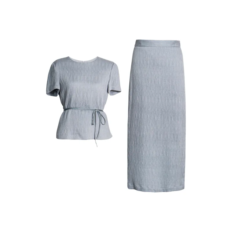 ROEYSHOUSE Skirt Set Women's Taro Purple-3
