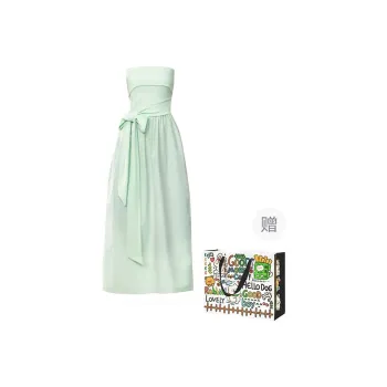 ZVJH Sleeveless Dress Women's Mint Green