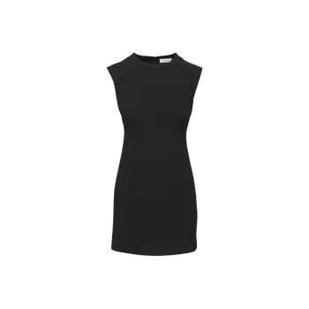 ARITZIA Babaton Auction Dress Sleeveless Dress Women's Black