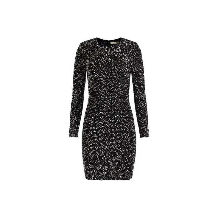 ALICE+OLIVIA Long-Sleeved Dresses Women's Black-0
