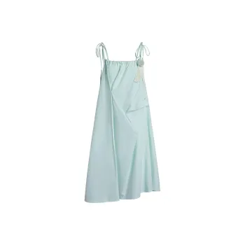 AFGGD Slip Dresses Women's Green