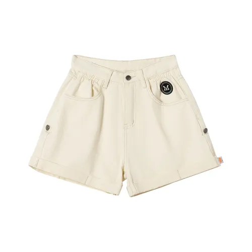 MOPB Denim Shorts Women's Ecru