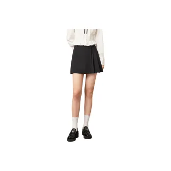 Love To Serve Casual Short Skirts Women's Black