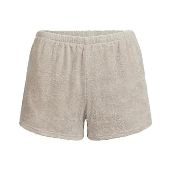 SKIMS SS25 TERRY COVER UPS SHORT Casual Shorts Women's STONE/Stone Color
