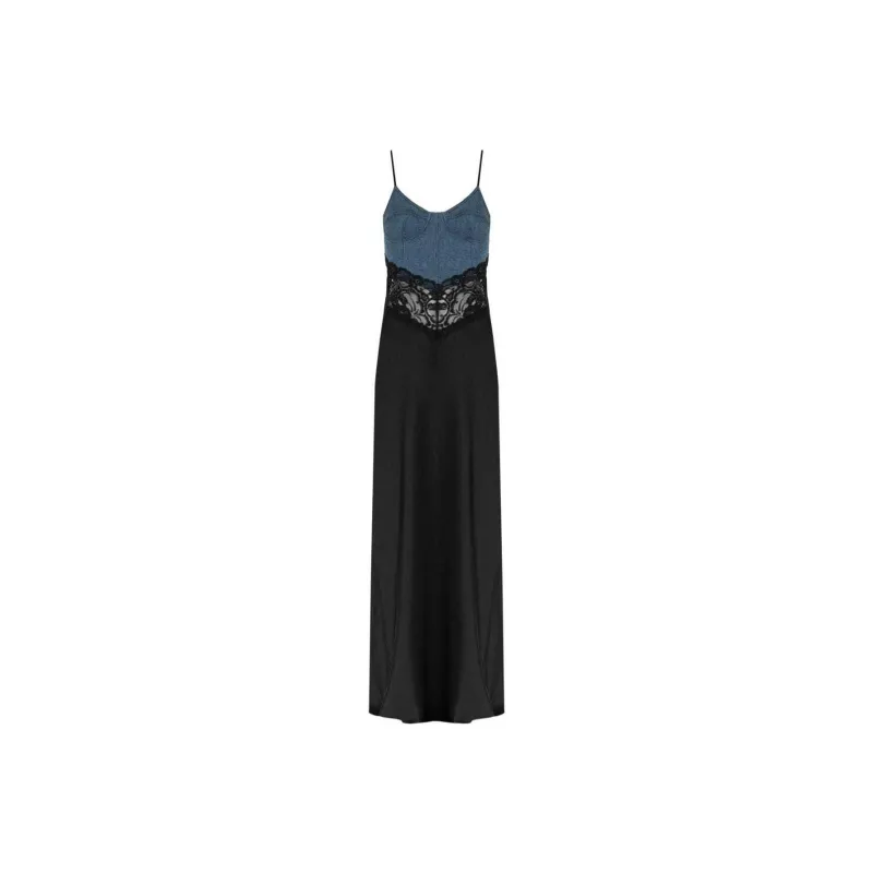 Blumarine Lace Detail Evening Dress-0