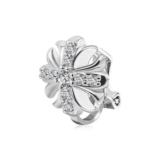 WIC Moissanite Clip On Earrings Unisex-3