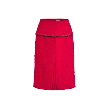 RARE CNY New Year's Collection Casual Long Skirts Women's Red