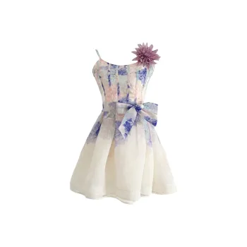 Udon House Slip Dress Women's Purple Pink