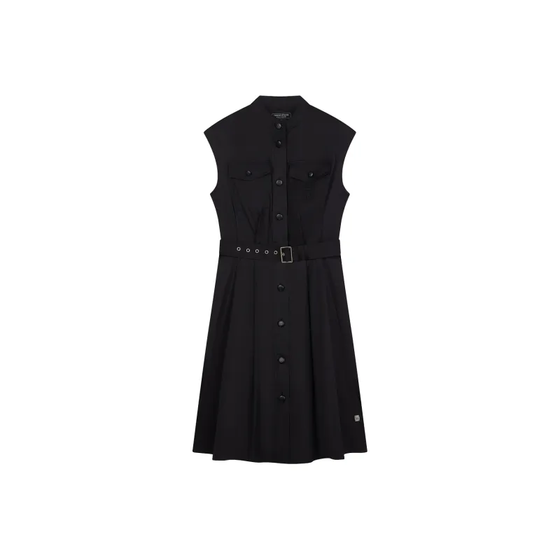 Teenie Weenie Sleeveless Dress Women's Black-0