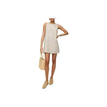 REFORMATION Jessi Linen Dress Sleeveless Dress Women's Elise Striped