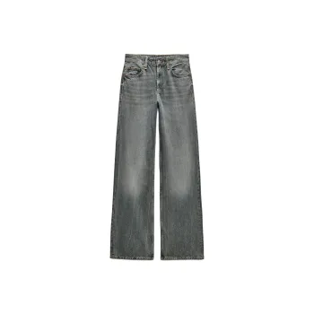 ZARA Trf Jeans Women's Blue/Gray