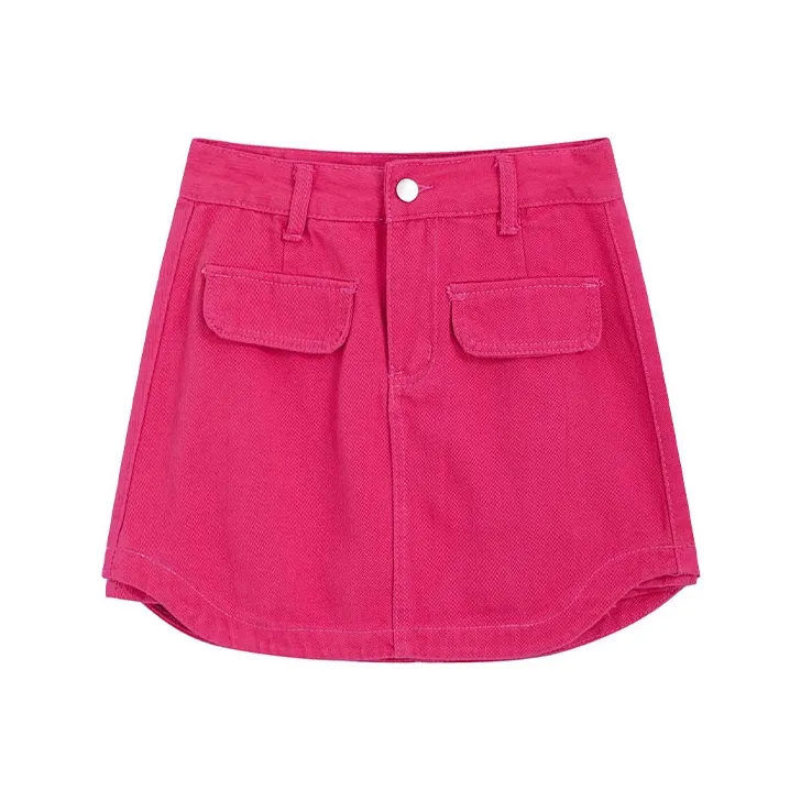 Garbege Denim Short Skirts Women's-7