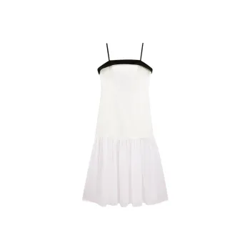 Love To Serve Slip Dress Women's White