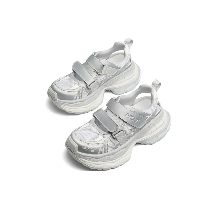 RED DRAGONFLY Slip Resistant, Abrasion Resistant, Height Increasing, Breathable Low Top Chunky Sneakers Women's-8