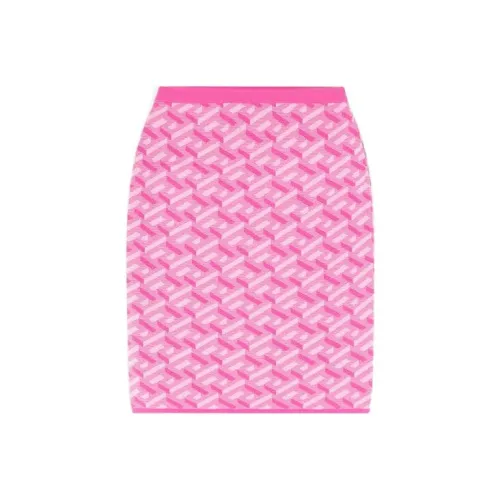 VERSACE SS23 Casual Short Skirts Women's Pink