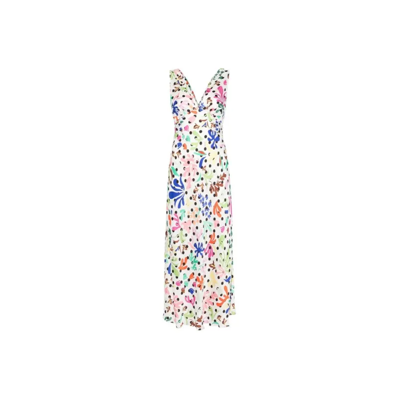 Rixo Floral Dot-print Maxi Dress-0