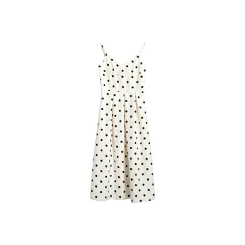 Olrain Slip Dress Women's Polka Dot